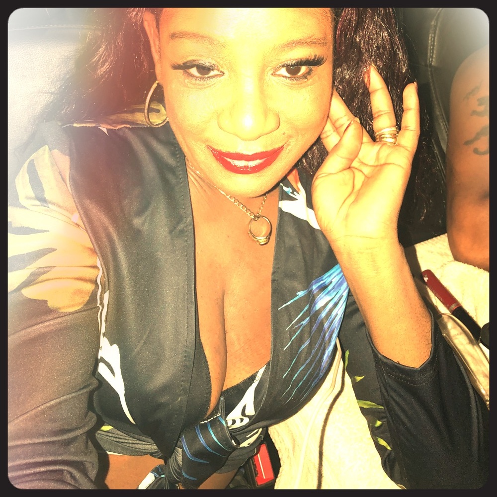 Blue flower Pattern two-piece pants set